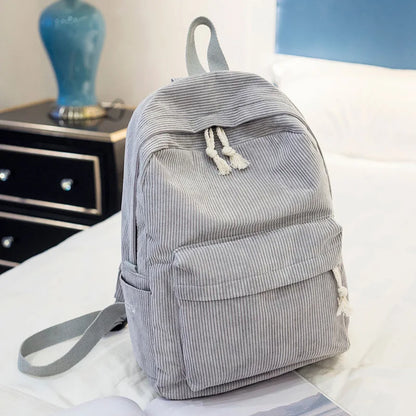 Personalized Kids Backpack & Lunch Bag, First Day of School Gift Bag With Name, Toddler Backpack, Corduroy Bag, Birthday Gift