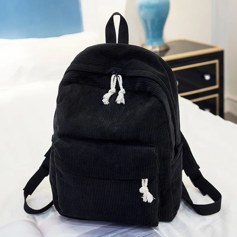 Personalized Kids Backpack & Lunch Bag, First Day of School Gift Bag With Name, Toddler Backpack, Corduroy Bag, Birthday Gift