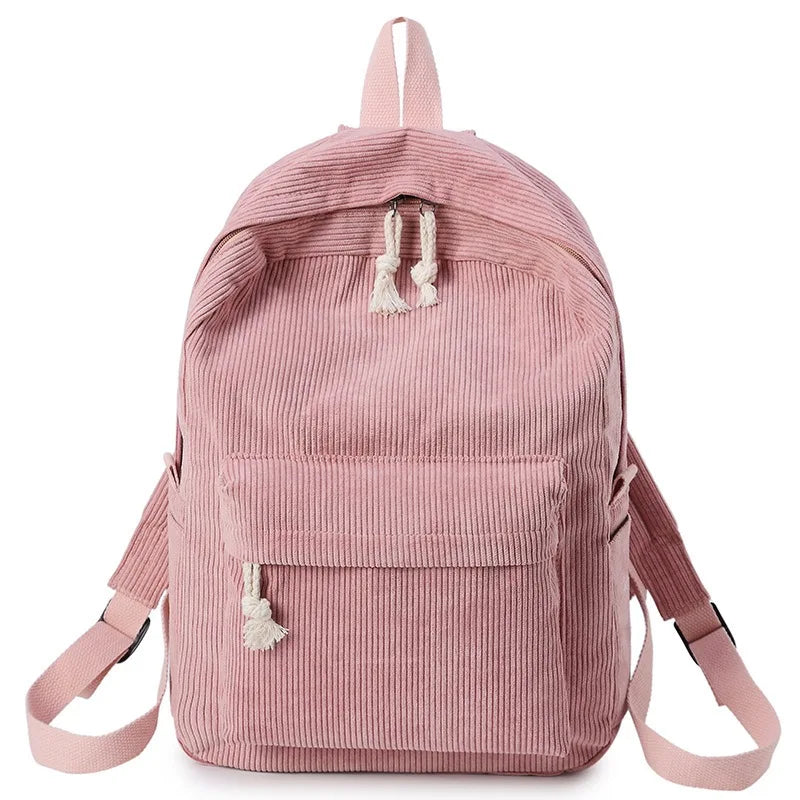 Personalized Kids Backpack & Lunch Bag, First Day of School Gift Bag With Name, Toddler Backpack, Corduroy Bag, Birthday Gift