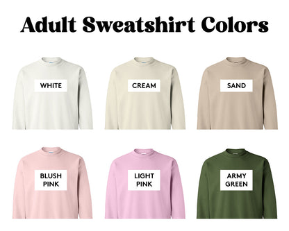 Motherhood Embroidered Sweatshirt | Minimalist Mom Crewneck